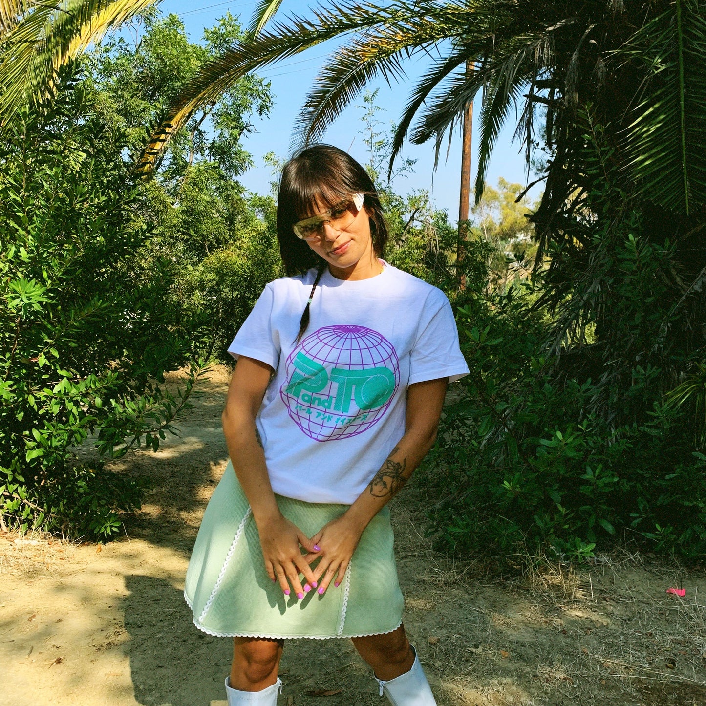 P&TO world t-shirt (white)