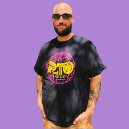 P&TO world t-shirt (black)