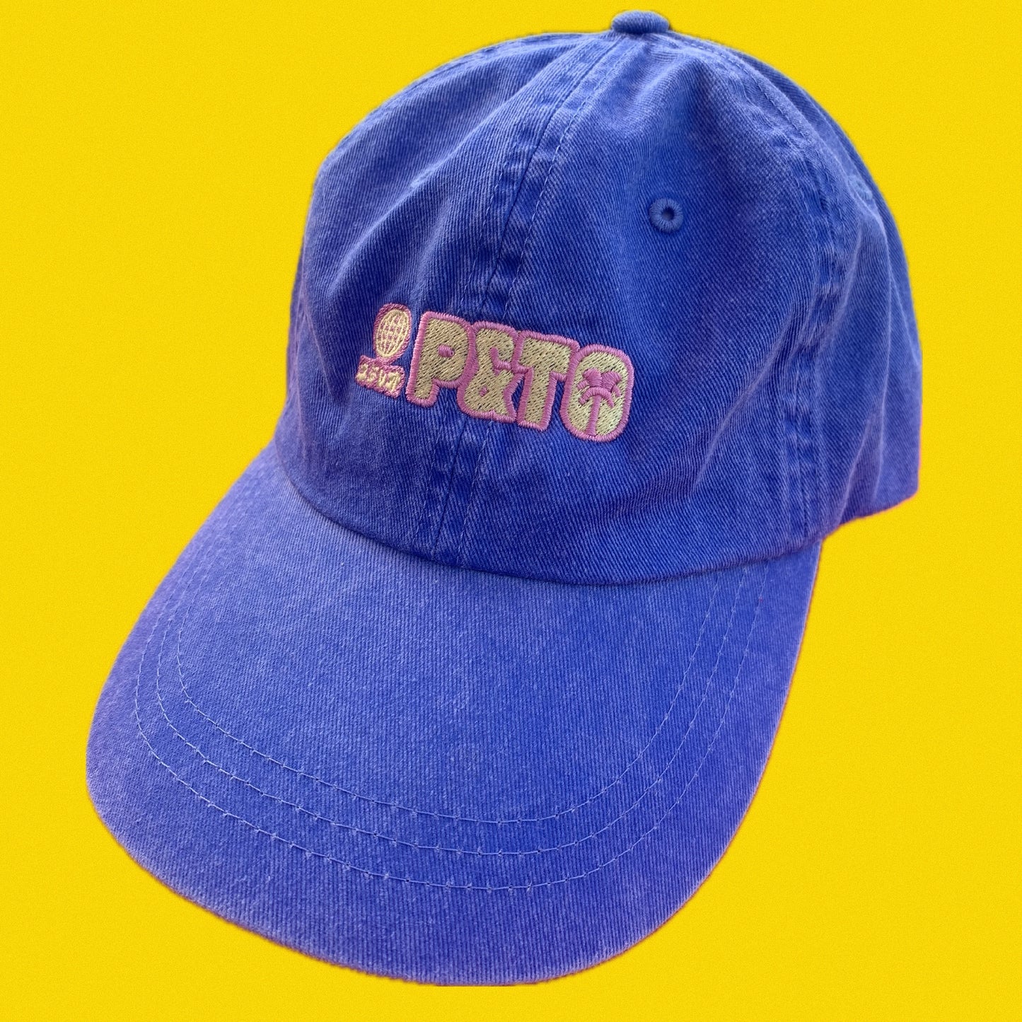 Blue P&TO dad hat